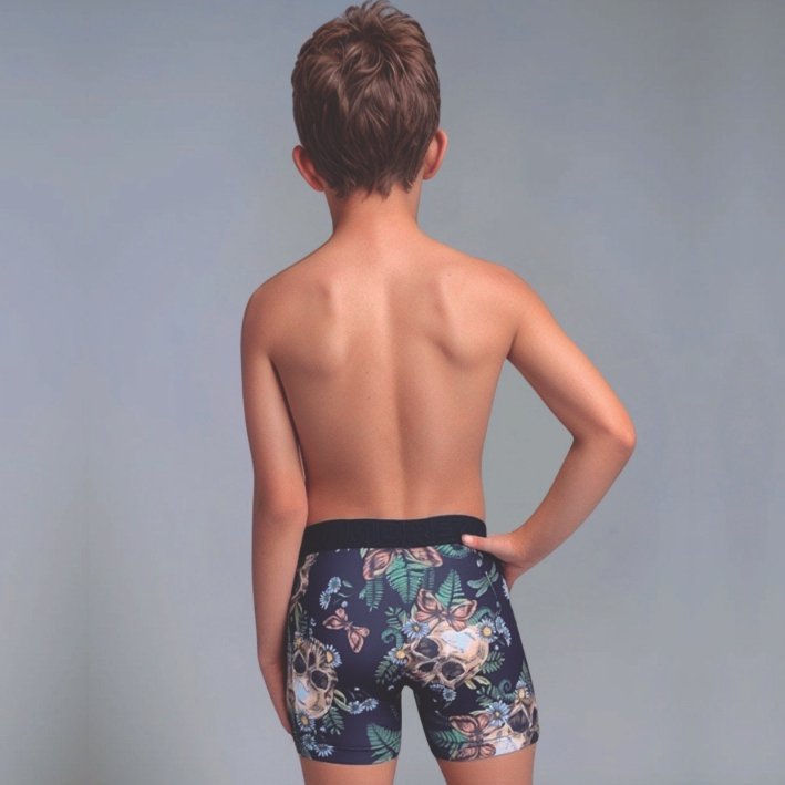 CUECA BOXER INFANTIL ESTAMPADA