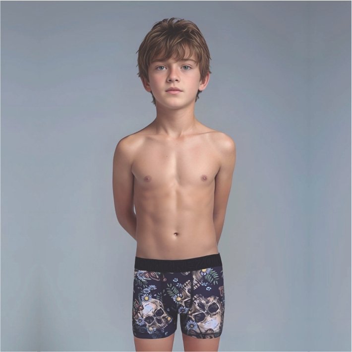 CUECA BOXER INFANTIL ESTAMPADA