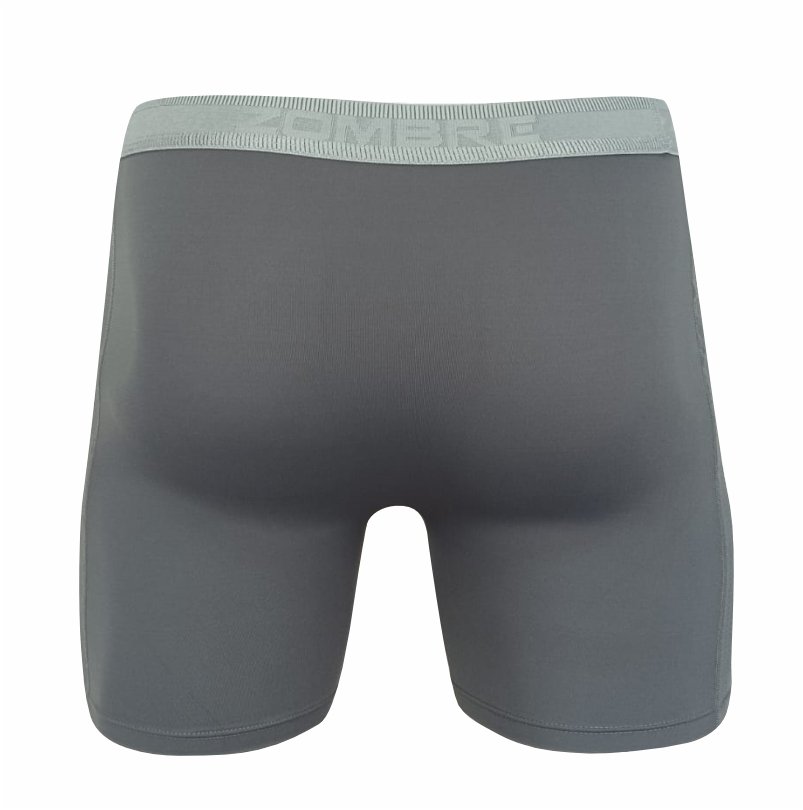 CUECA BOXER MICROFIBRA PERNA LONGA LISA