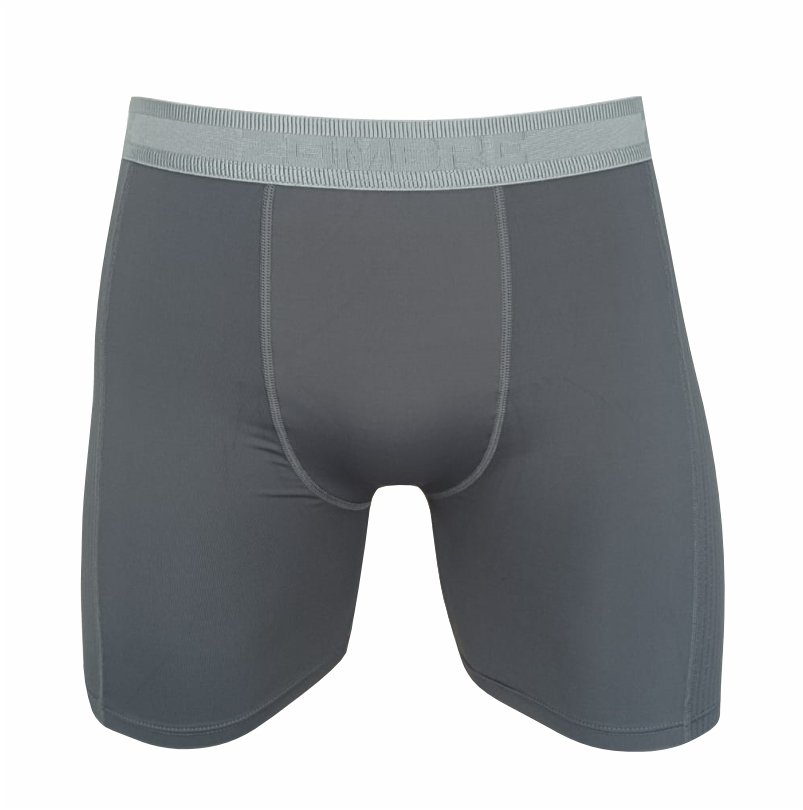 CUECA BOXER MICROFIBRA PERNA LONGA LISA