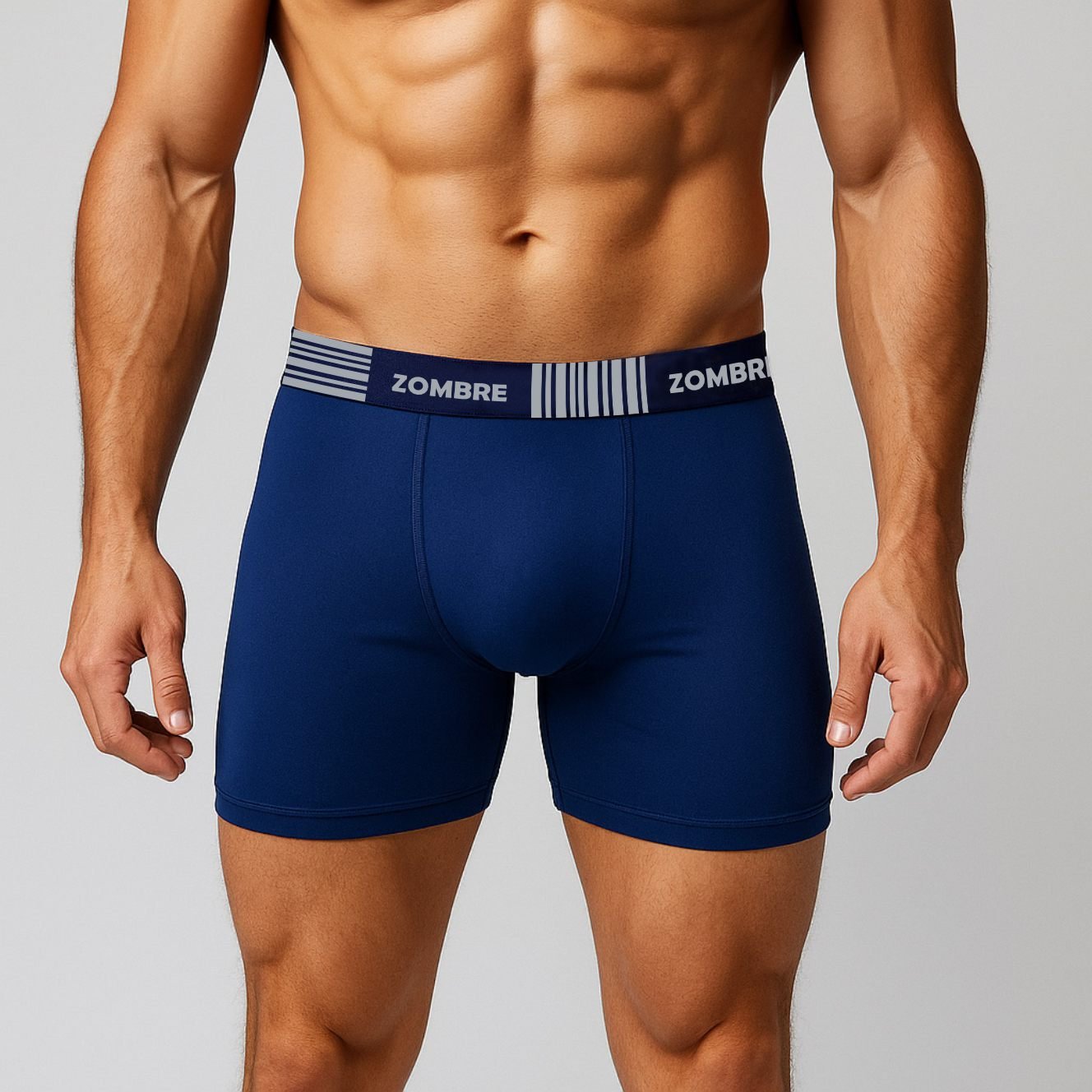 KIT 5 CUECA BOXER MICROFIBRA MASCULINO