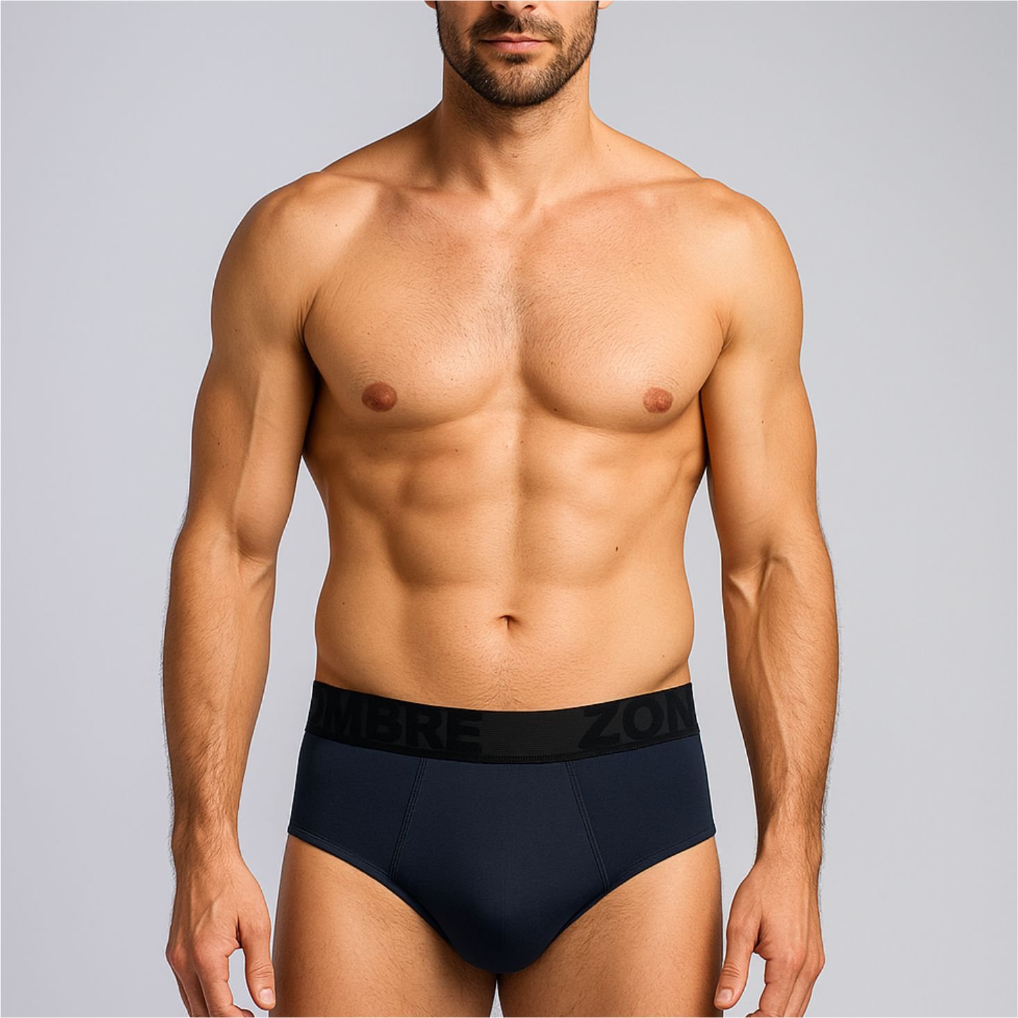 KIT 10 CUECAS SLIP ADULTO MICROFIBRA COR PRETA