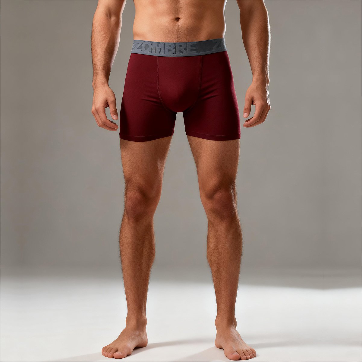 CUECA BOXER COTTON LISO