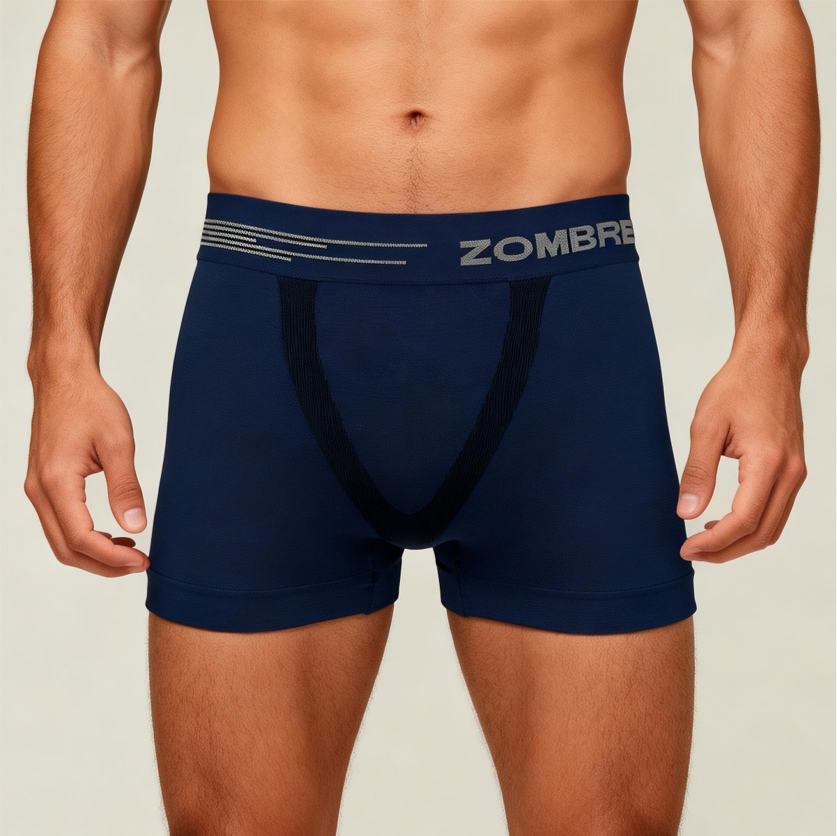 KIT 5 CUECAS BOXER ADULTO MICROFIBRA SEM COSTURA